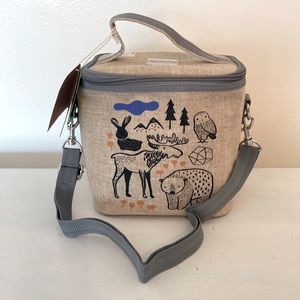 NWT LUNCH BOX PAIL Zippered WASHABLE INSULATED Child Adult by SoYoung